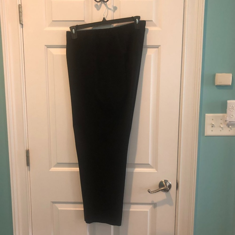 Talbot's Hampshire Pants Black Size 18W